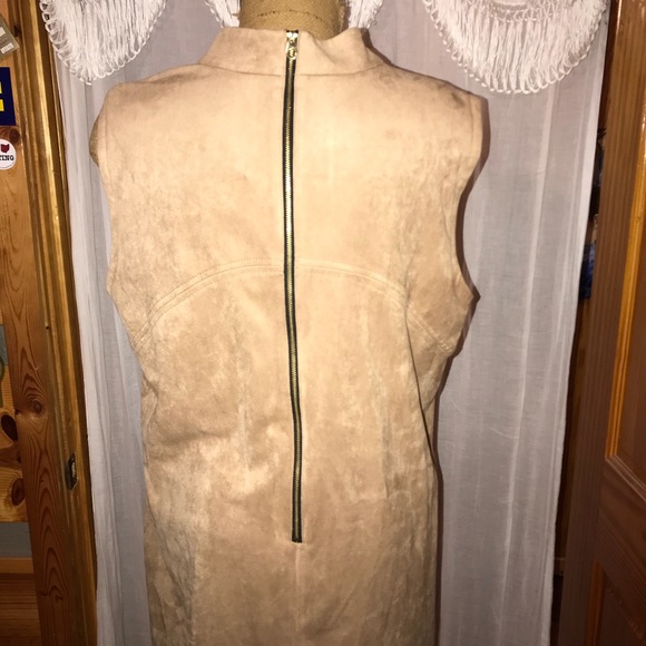 Faux suede dress - Picture 2 of 2